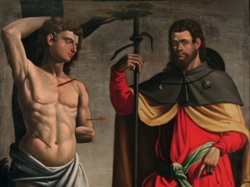 1602-Luigi Reali - San Sebastiano e san Rocco